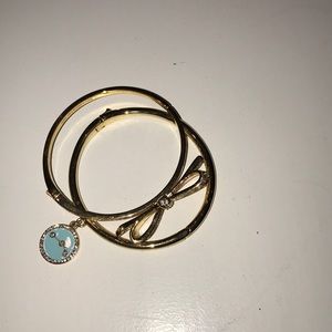 Never Worn Kate Spade Bangles.